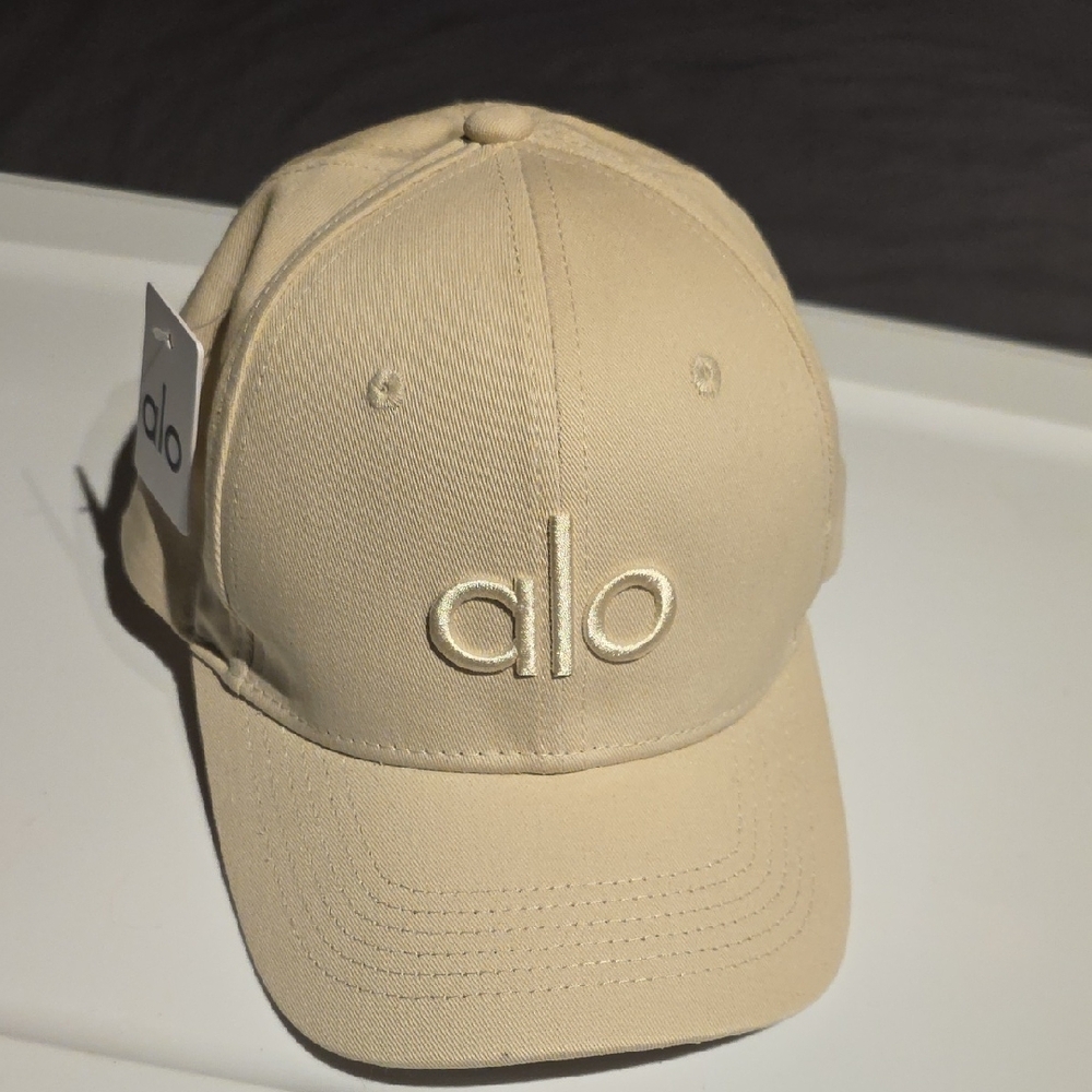 ALO  Beige Baseball Cap NWT - Picture 4 of 13